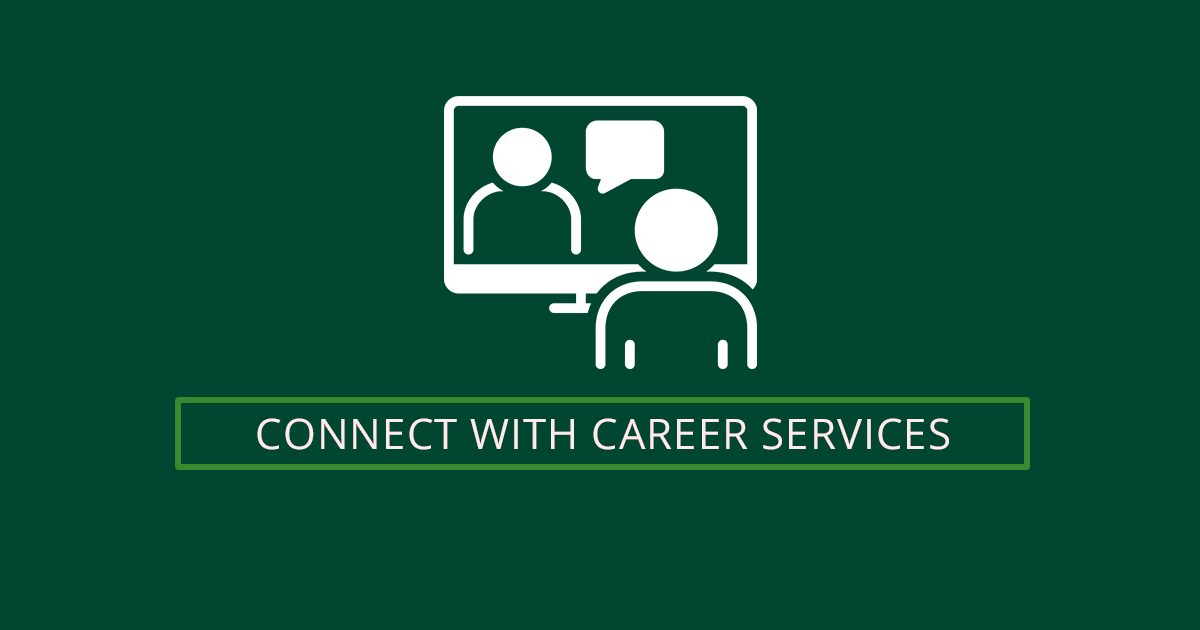 Connect with Career Services