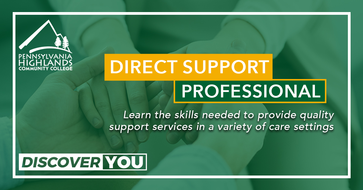 Direct Support Professional (Certificate) - Pennsylvania Highlands ...