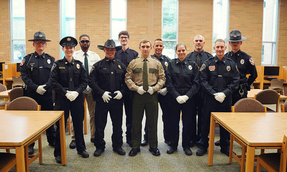 Police Academy Honors Inaugural Graduating Class With Ceremony