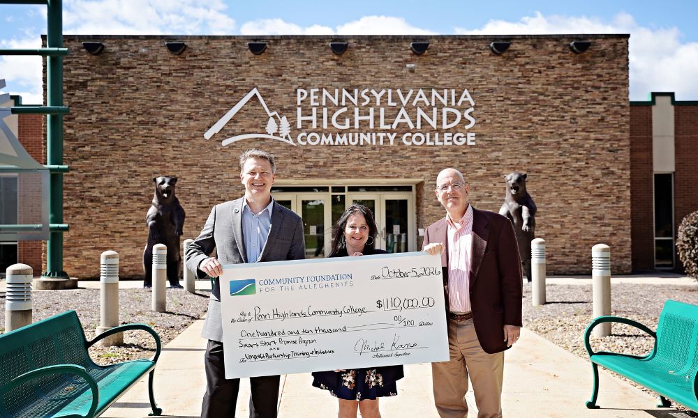 College Receives Two Community Initiative Grants From The Community Foundation For The Alleghenies